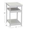 Household Essentials Jamestown 2-Shelf End Table